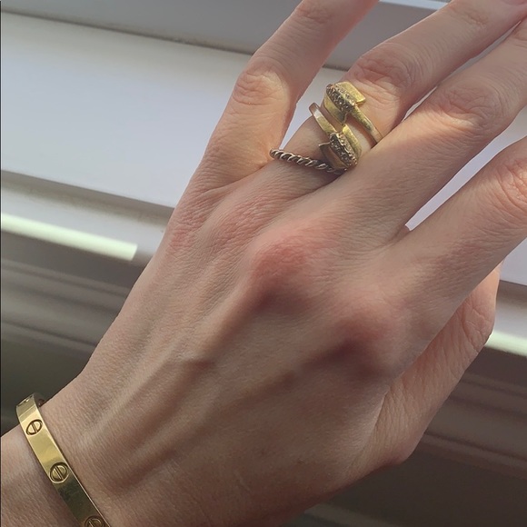 NWT Madewell ring set sz 5 - Picture 1 of 11